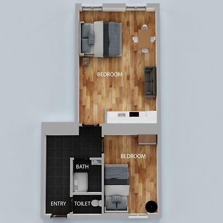 Tabor Strasse Apartment Вена Экстерьер фото